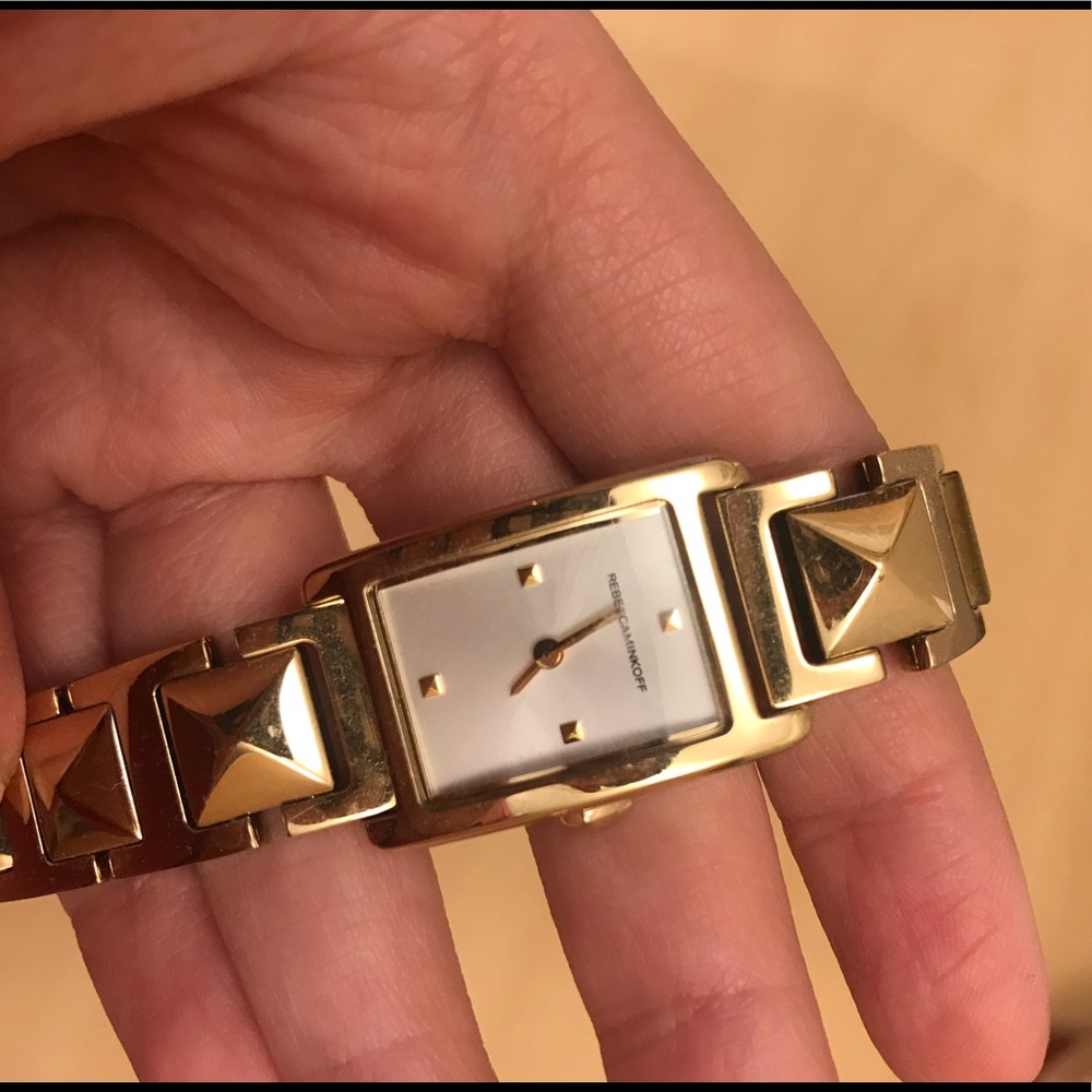 NWOT REBECCA MINKOFF GOLD WATCH ⭐️💫